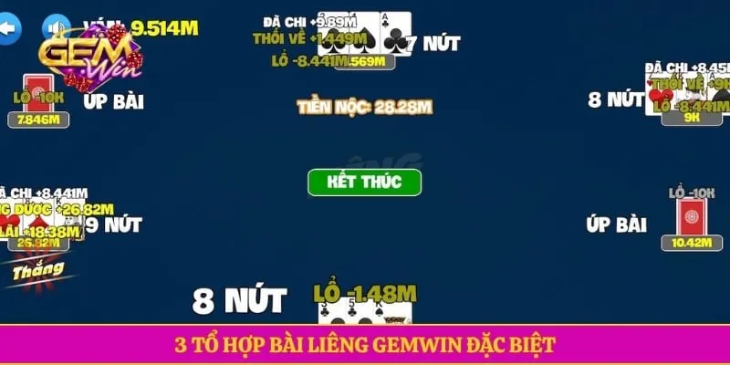 Bài Liêng GEMWIN - Quy Tắc Tính Điểm Và Bí Kíp Thắng Lớn 3 tổ hợp bài liêng GEMWIN đặc biệt